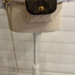 Small LV Adjustable Chain Belt Bag