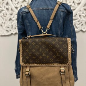 Convertible Studded Backpack