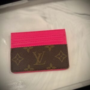 Neon Pink Card Holder