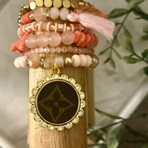 Light Pink Bracelet Stack
