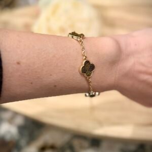 fleur adjustable bracelet (earrings sold separately)