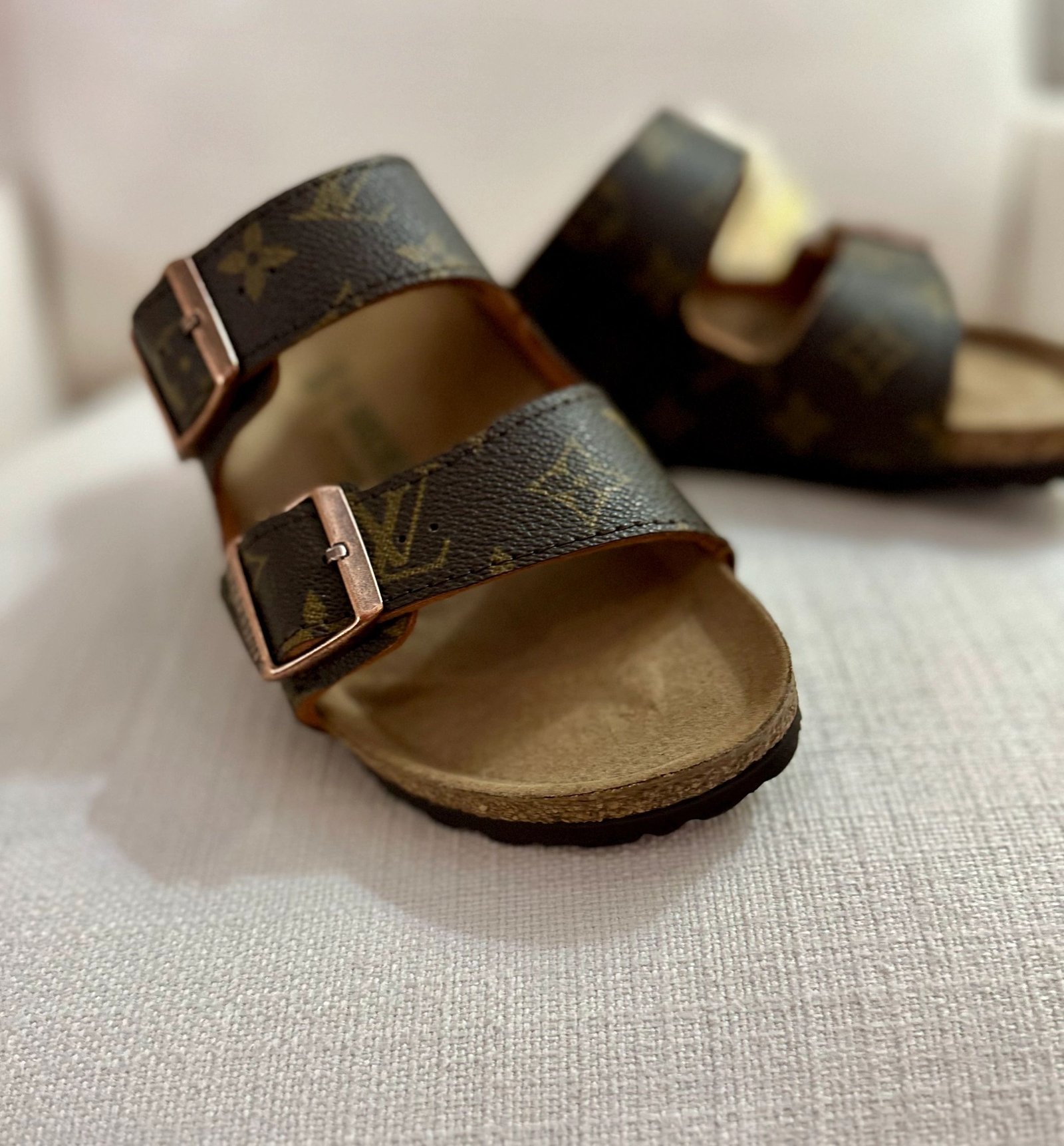 Monogram Birkenstocks - Double Strap