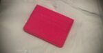 Neon Pink Card Holder - Image 2