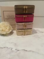 Leather Zippered Pill Case/ Accessories Case