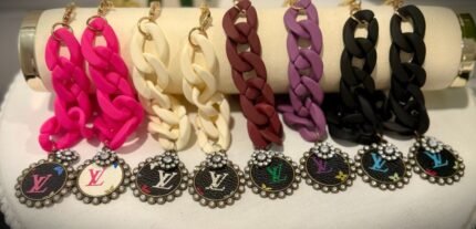 acrylic link bracelets