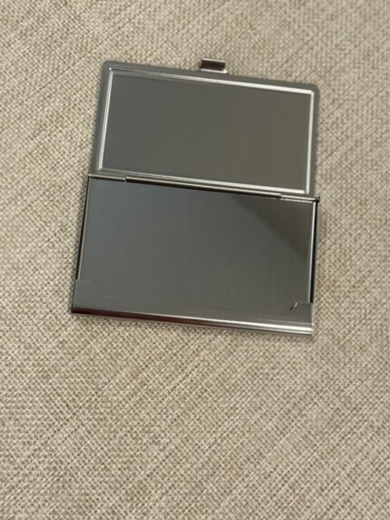 metal business card holder