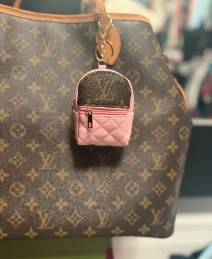 mini backpack charm / keychain