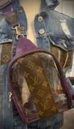 Team Color Clear Stadium Sling - Removable Strap - Image 6