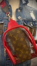 Team Color Clear Stadium Sling - Removable Strap - Image 2