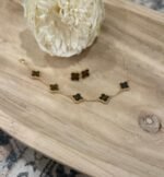 fleur adjustable bracelet (earrings sold separately)