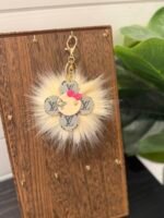 L V  Denim Vivienne Puff Charms - Image 2