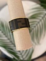 Wide Fendi Bangle - Image 2