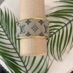 L V Denim Bangle