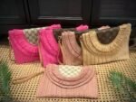 Raffia Crossbody / Wristlet / Clutch
