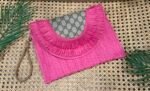 Raffia Crossbody / Wristlet / Clutch - Image 12
