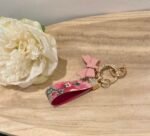 GG Blooms Keychain / Rhinestone Hardware - Image 2