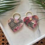 GG Blooms Heart Keychain / Charm