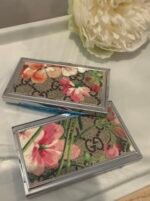GG Blooms Metal Card Holder - Image 2