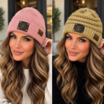 Adult Solid Knit Beanie Without Pom