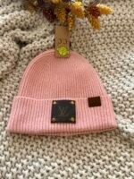 Adult Solid Knit Beanie Without Pom - Image 3