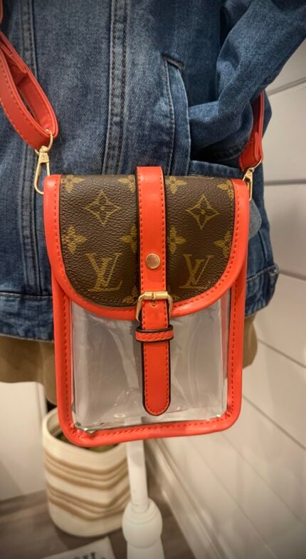 Team Color Clear Crossbody with Buckle